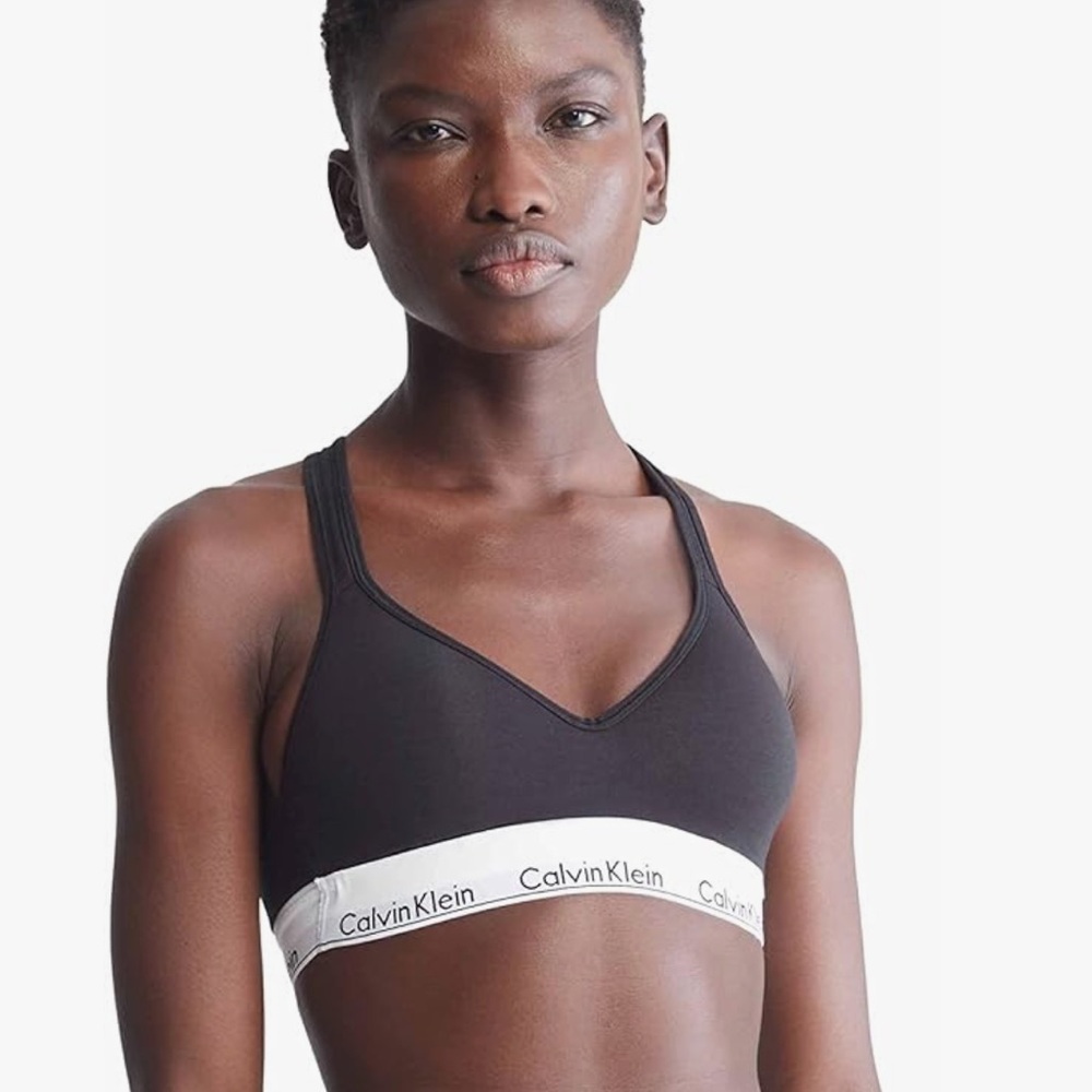 Calvin Klein Women's Modern Cotton Lightly Lined Wireless Bralette